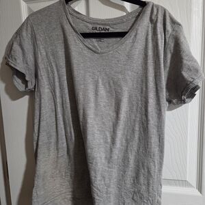 Gildan Heather Gray Tee